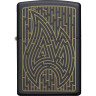 Зажигалка Zippo Maze Black Matte (арт. 49597)